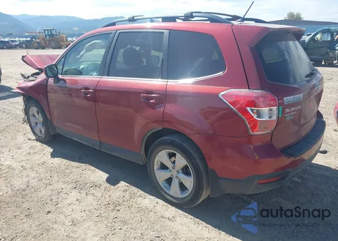 2015 Subaru Forester 2.5I Limited из США, поврежденный, VIN JF2SJAHC5FH841978